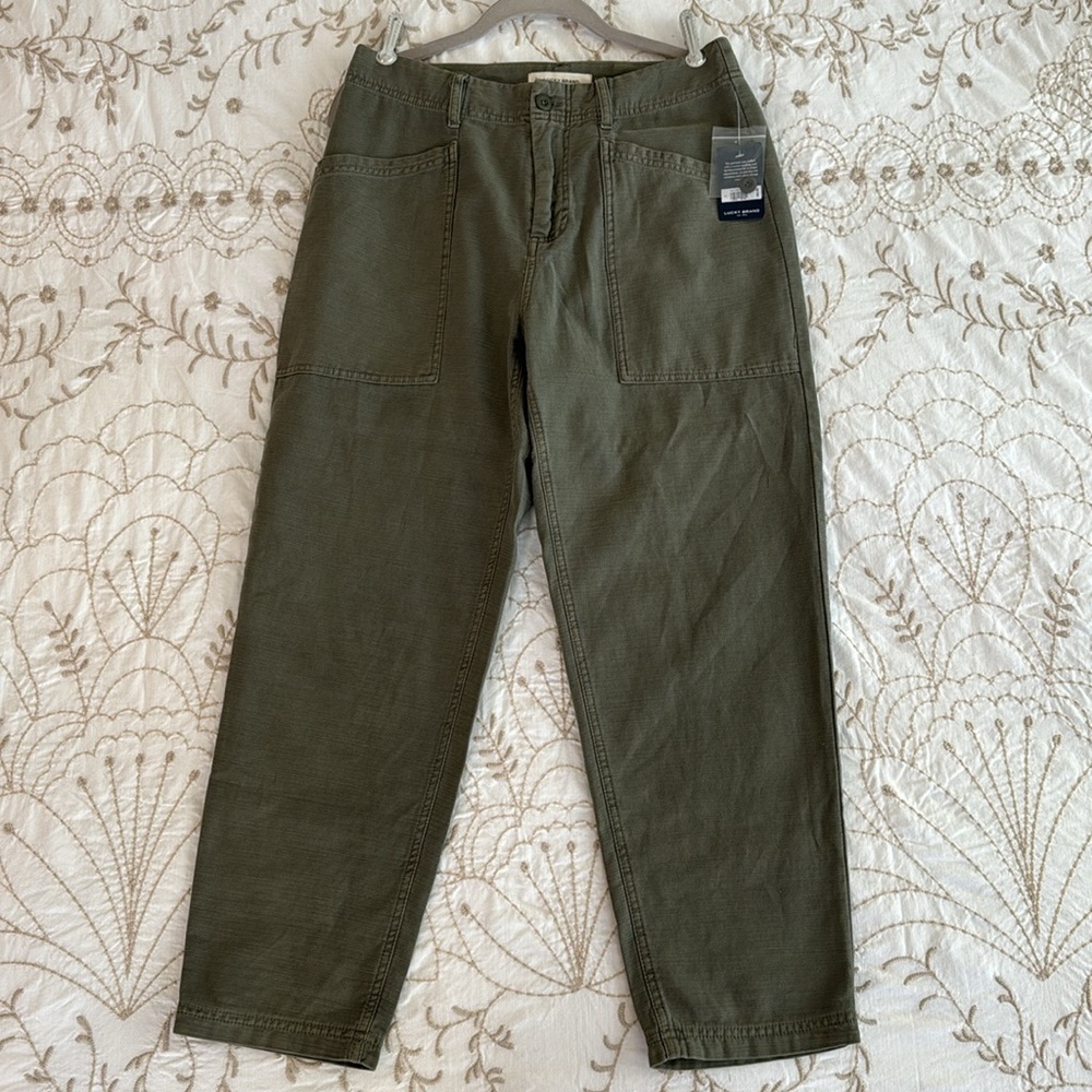 NWT Lucky Brand Cropped Pants